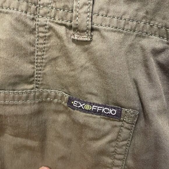 Exofficio Mens Army Green Insect Shield Pants - Picture 7 of 16